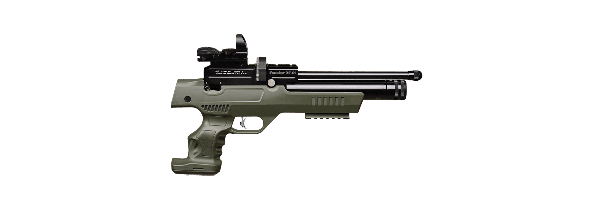 Kral Puncher Np-01 Yeşil PCP Havalı Tüfek